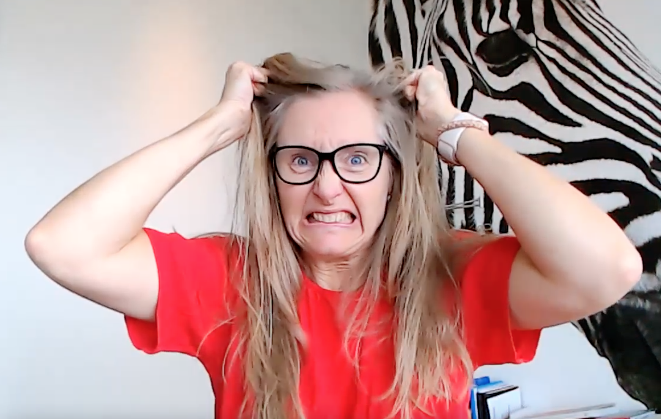 Karrieremamma på jobb